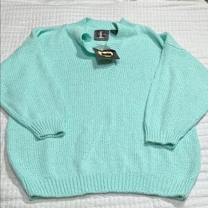 Vintage NWOT Mint Green Women's Sweater